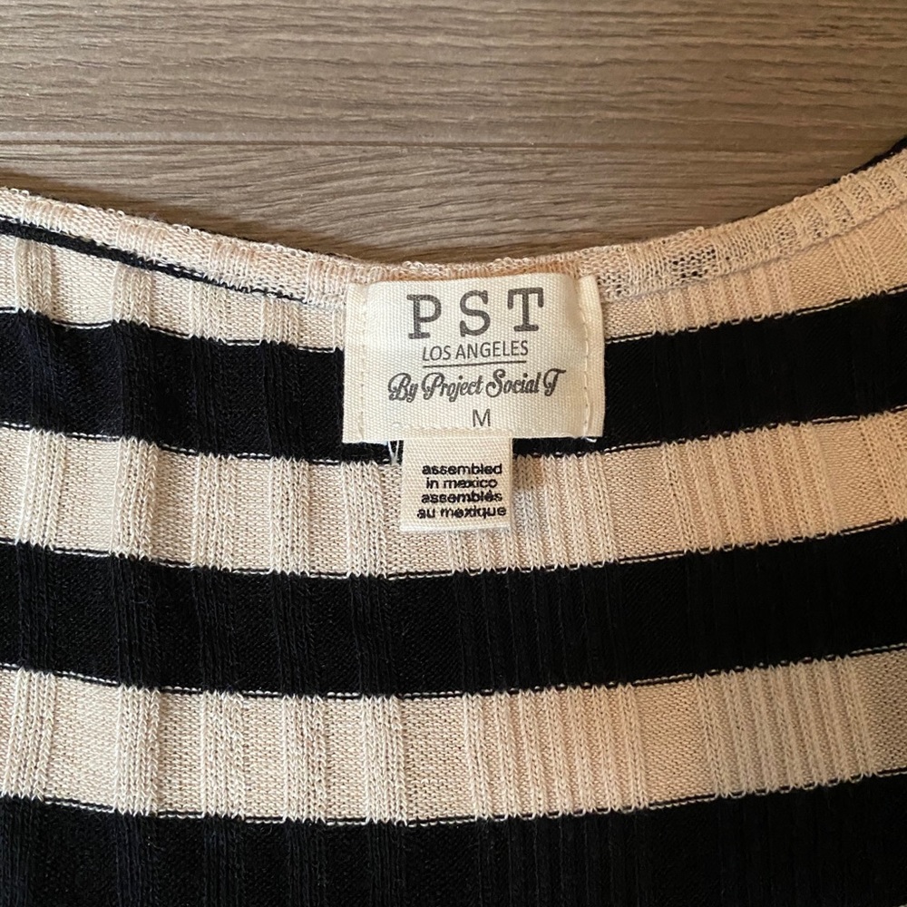 Striped top. - Picture 2 of 2